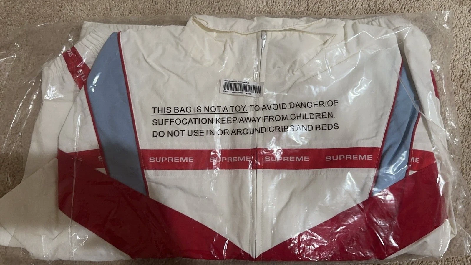 Veste de piste lambrissée Supreme Cross taille (S)