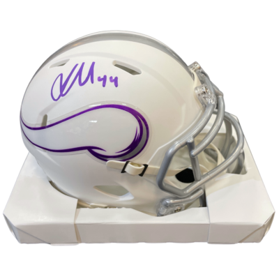 サイン入 未開封／ヒュムノスミュージカル 当選品 Josh Metellus Autographed Minnesota Vikings Winter Warrior Mini