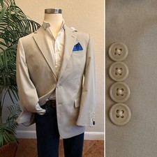 NEW JOS A BANK BLAZER SIZE 40 COTTON POLYESTER SPORT COAT SUIT JACKET RV 350