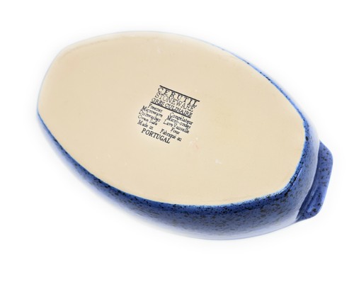 Stoneware Oval Baking Dish Casserole Oven to Freezer Safe Made in Portugal - Picture 12 of 12