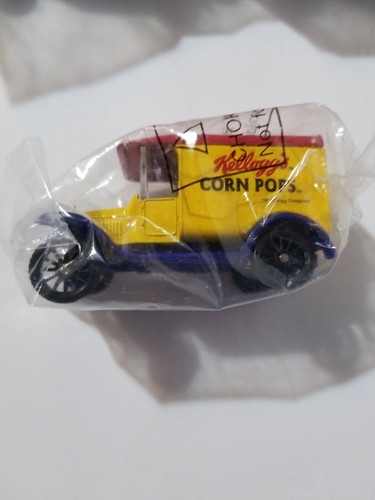 🚗🚙4 1989 Kelloggs Diecast Vintage Replica 1921 Model T Truck Matchbox, NEW - Picture 10 of 11