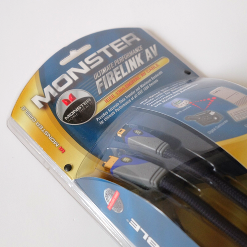 Monster Ultimate Performance FireLink AV High Speed IEEE 1394 7FT 4 Pin to 6 Pin - Afbeelding 4 van 4