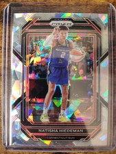 2023 Panini WNBA Prizm Natisha Hiedeman Cracked Ice Prizm #126 Connecticut Sun