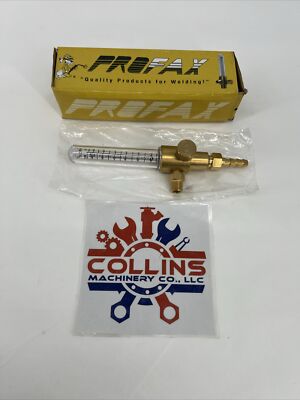 Profax Welding FM-060 Flowmeter Flow Range 0-60 SCFH Inlet Fitting 1/4'' NPT