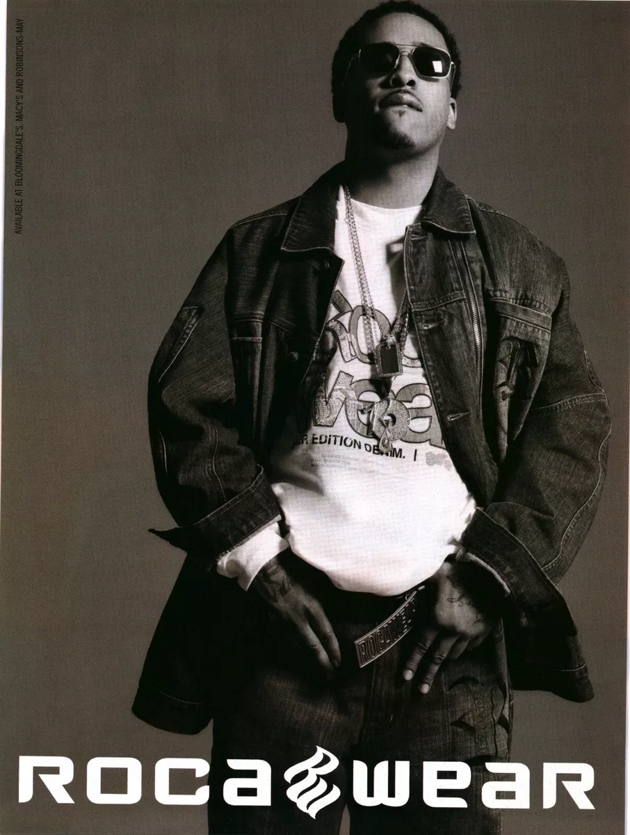 2003 PRINT AD - ROCA WEAR CLOTHING AD ROCA WEAR RW HIP HOP