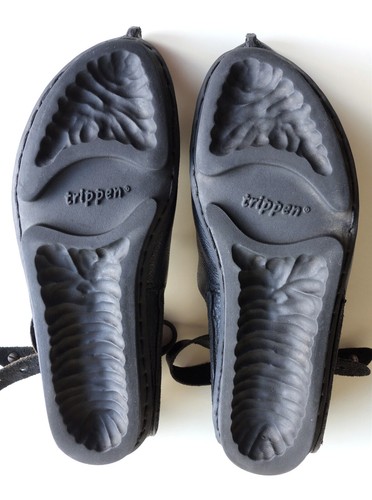 TRIPPEN Germany - Women's PENNA Leather Ballerinas MYSTIC f black US9 EU40 UK7 - Picture 14 of 15