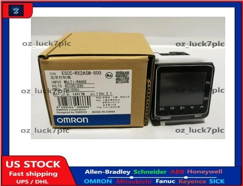 NEW Omron Temperature Controller E5CC-RX2ASM-800 100-240 VAC US Free TAX
