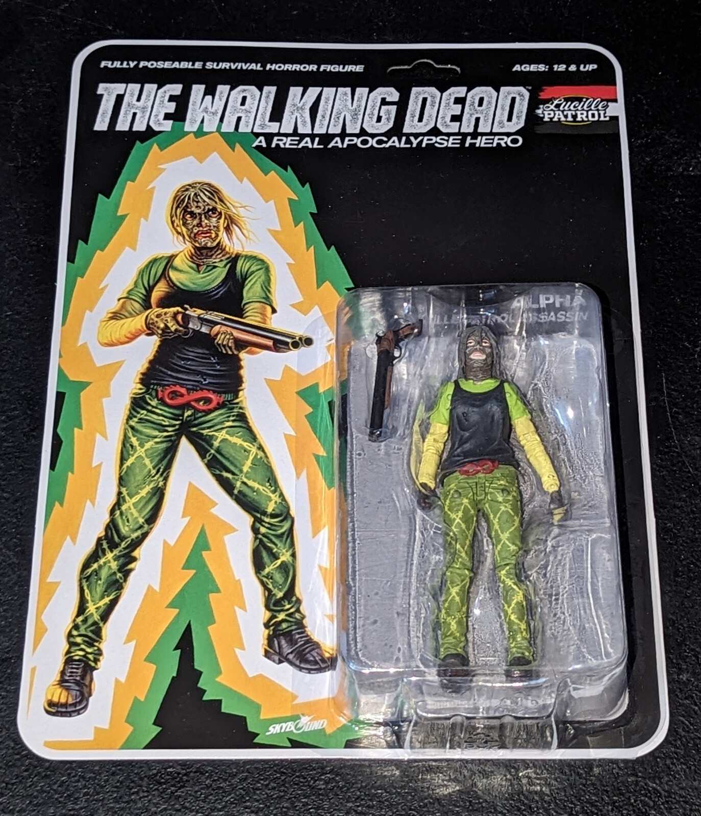 The Walking Dead Alpha Action Figure Lucille Patrol McFarlane GI Joe Sealed