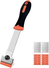Razor Blade Scraper Long Handle Razor Scraper Tool for Removing Label Sticker