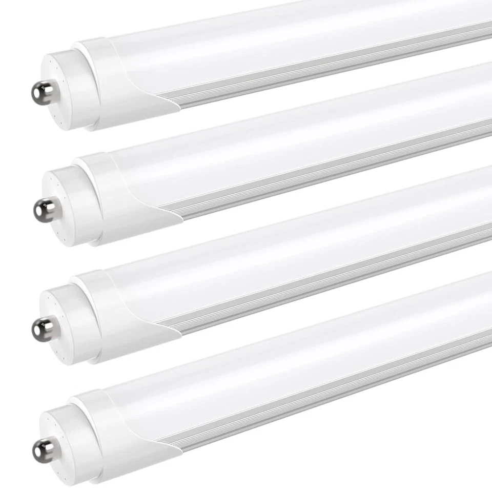 Bombilla de tubo LED 50W T8 8FT 5000K luz diurna FA8 pin único 8 pies luz LED tienda Foto 3 de 4
