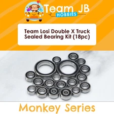 Team Losi Double X Truck, LX-T w/ XX Transmission - 18 Pcs Sealed Bearings Kit
