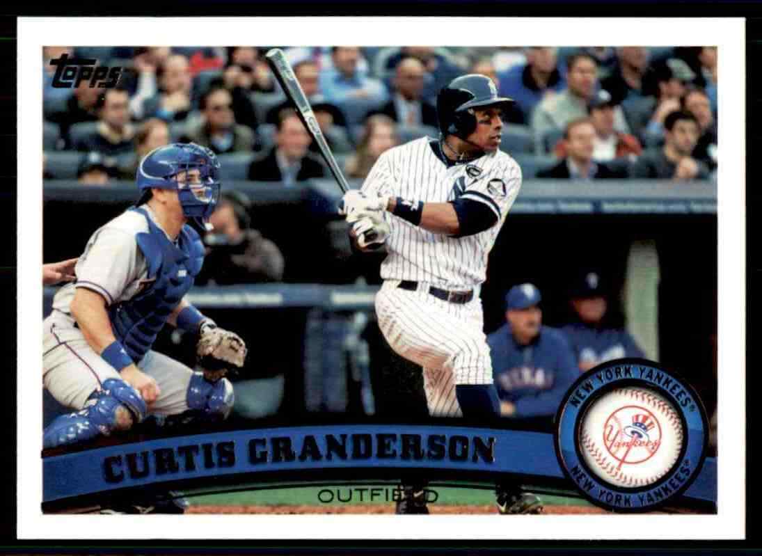 2011 Topps Curtis Granderson #433 New York Yankees