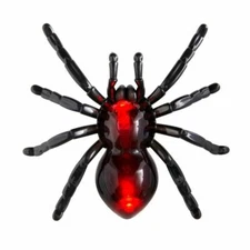 Scary Flashing Spider Choose 1 Orange or 1 Black 5.5"