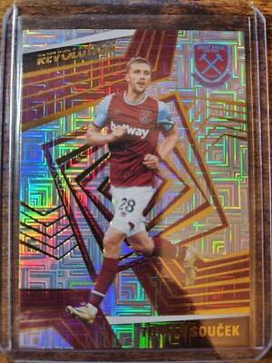 2020-21 Revolution EPL Soccer Tomas Soucek Infinite SP #185 West Ham United