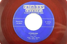 Eddie "Gin" Miller - R&B Rainbow 45 RPM - Stumbling/ I Get Up Every Morning Z1