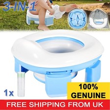 Portable Potty Seat Kids Folding Training Toilet Chair Travel Potty for Toddler