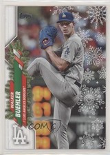 2020 Topps Holiday WalMart Mega Box Metallic Walker Buehler #HW114 y0i
