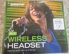 Shure BLX14 Wireless Headset System MISSING 🎤 Microphone