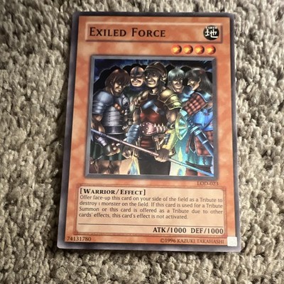 Konami Yu-Gi-Oh! Exiled Force LOD-023 Legacy of Darkness holo Effect ATK/DEF