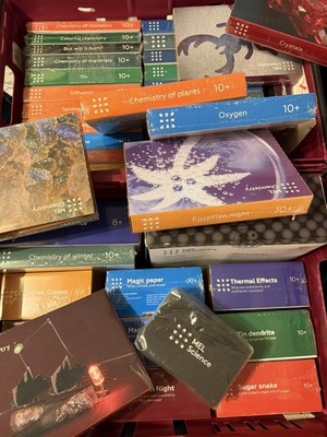 MEL SCIENCE CHEMIE EXPERIMENT STARTER KIT VR SET 43 Module Konvolut Restposten 