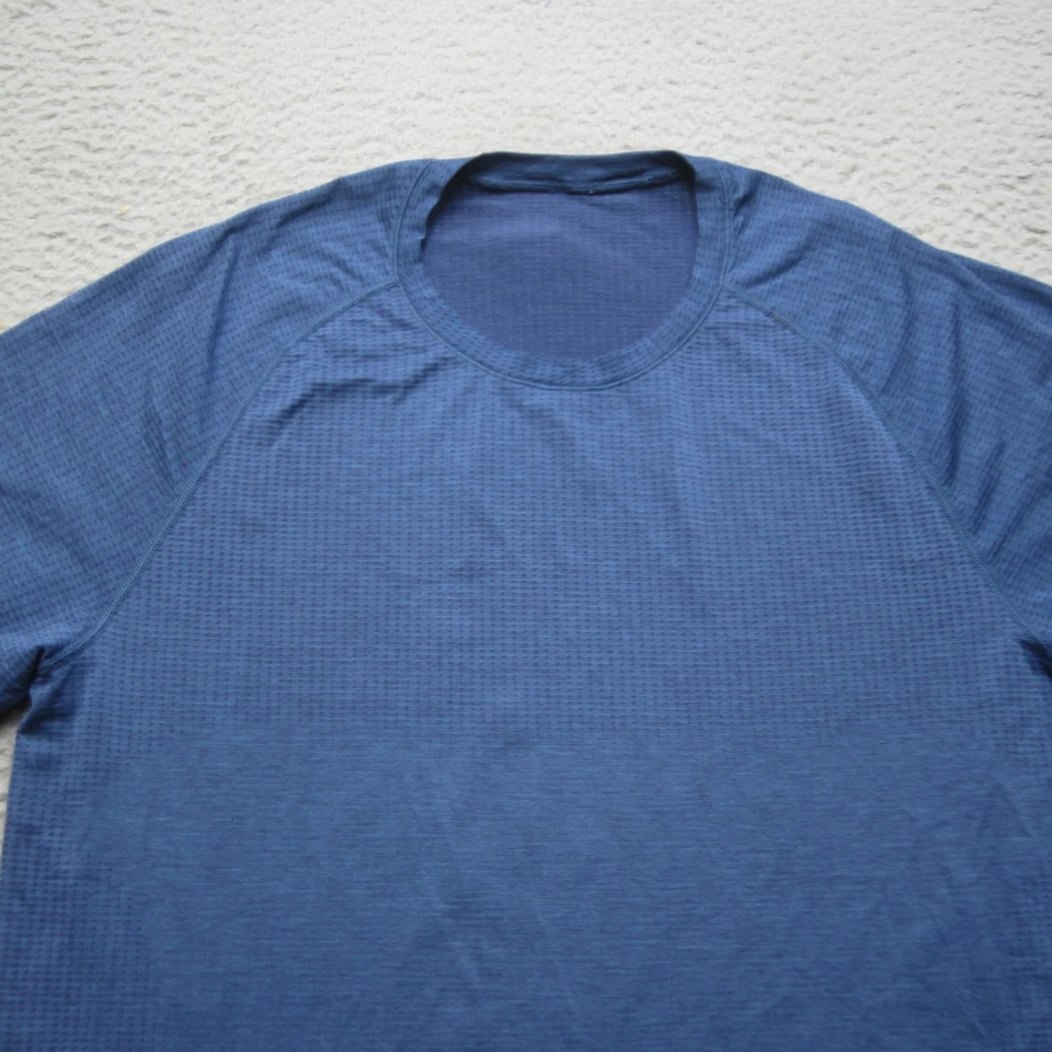 Camisa Lululemon Para Hombres XL Metal Vent Tech Manga Corta Camiseta Atlética Entrenamiento Gimnasio Foto 3 de 4