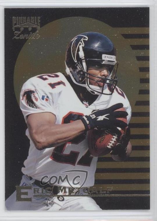 1997 Pinnacle Zenith Eric Metcalf #23 0a0
