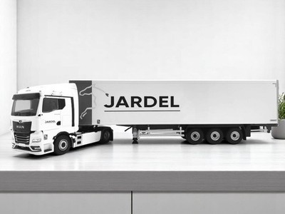 ELIGOR118425 MAN TGX GM SEMI VAN JARDEL 1/43