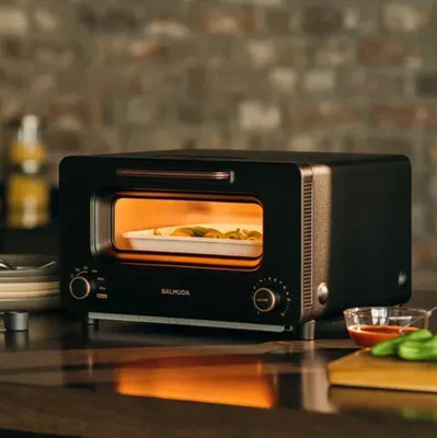 BALMUDA The Toaster Pro K11B Steam Mini Oven Black 220V Salamander Mode 1300W