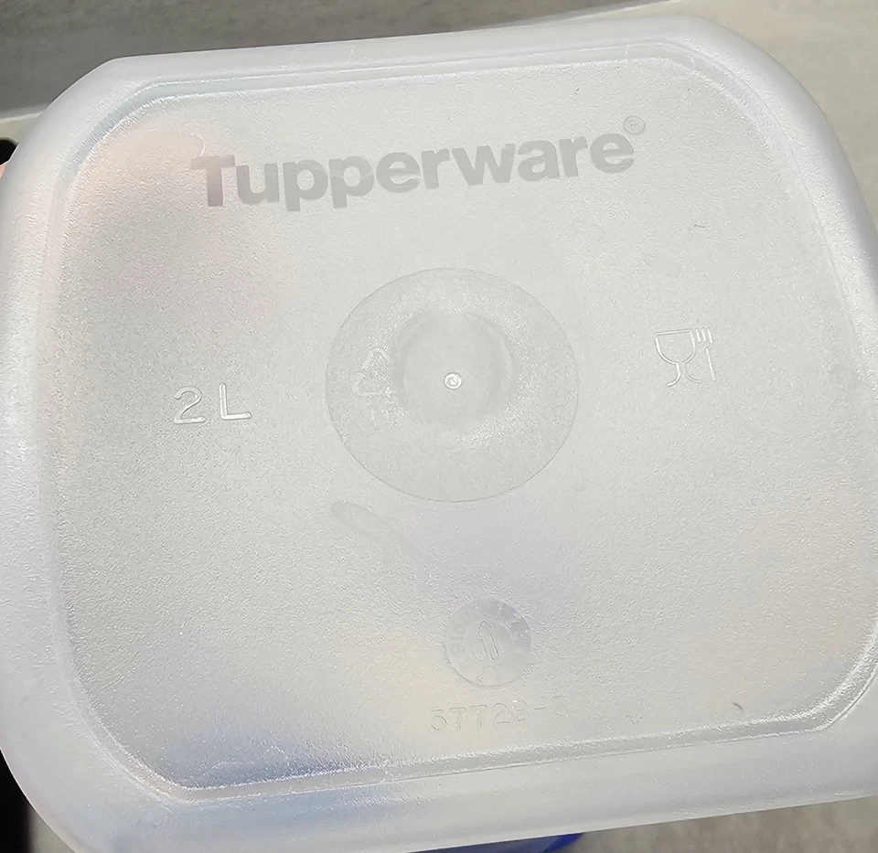 Tupperware Erfrischer 2L Blau Mit Sieb / Pitcher / Kanne - Bild 3 von 4