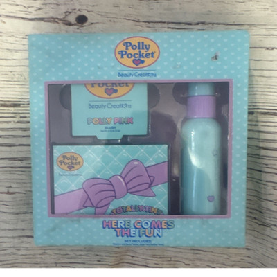 Polly Pocket shadow , face pallet & Setting Spray Set of 3