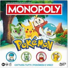Monopoly Pokemon - Gioco da Tavolo Italiano Hasbro 
