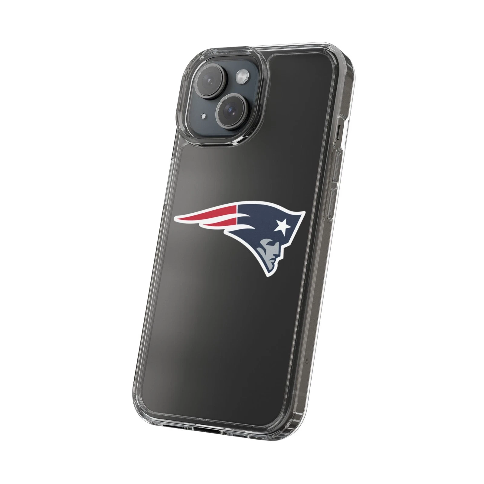 New England Patriots Clear Phone Case for iPhone