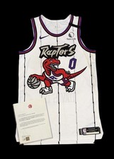 Raptors Classic Hwc Bubble NBA Game Worn Jersey Terence Davis Coa Social Justice
