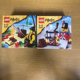LEGO 8397 8396 Pirate Survival Soldiers Arsenal 2009 Minifigure Set Sealed