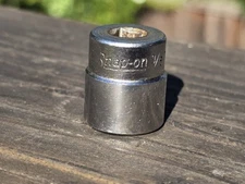 Old Logo Snap-On TM18 1/4" drive shallow 9/16" 6 point socket