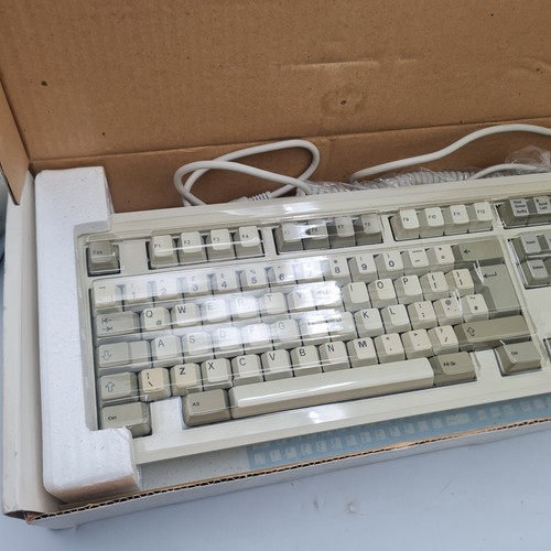 Unitek K-161 Vintage PC Computer Mechanical Keyboard w Original Box Untested - Afbeelding 11 van 17
