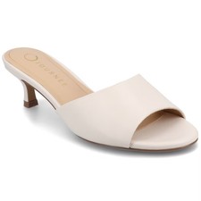 Journee Women's Jeylah Dress Sandals Bone 11