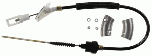 Sachs Kupplungsseil Kupplungszug 3074 600 262 FüR Fiat Panda 500 Classic 4X4 169-image