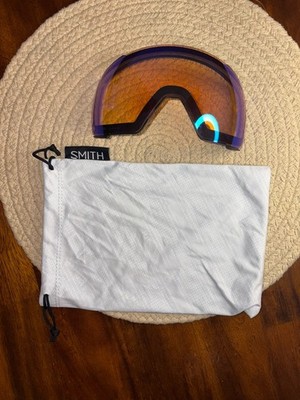 Smith I/O MAG Goggle Lens ChromaPop Mirror- With Bag-No Box-Unsure Of Color-Used