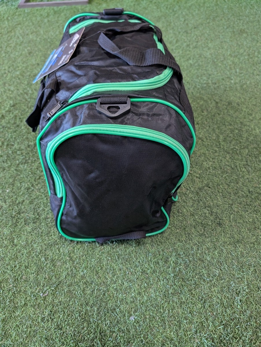 adidas Defender Duffel Bag Small - Black/Green | eBay