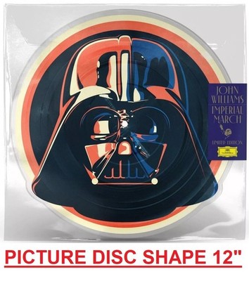John Williams In Concert Imperial March 12'' Vinyl SHAPE Picture Disc Live MLP EP