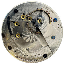 Antique 18s 1898 Hamilton 15J Mechanical Pock...
