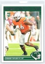 2024 Score #396 Leonard Taylor III New York Jets Rookie