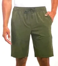 NWOT Gerry Trail Shorts Men's L Olive Green Drawstring Outdoor Hiking