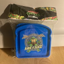 Teenage Mutant Ninja Turtles Sandwich Container - Brand New - Unused