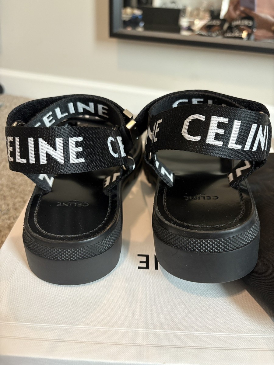 CELINE LEO STRAPPY SANDAL SIZE 37 