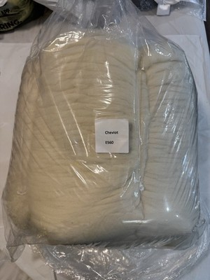 Cheviot Spinning Wool Top Roving E560 23 Lb Bump