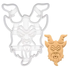 Krampus Cookie Cutter Christmas Holiday Party Baking Tool 1pc Bakerlogy