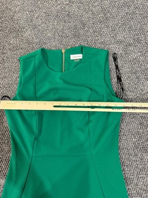 kelly green calvin klein dress Harpor Satin Mini Dress in Kelly Green main image 0