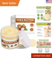 Moisturizing Organic Shea Butter Hand Cream - Nutrient-Rich for Repair - 7.8 OZ